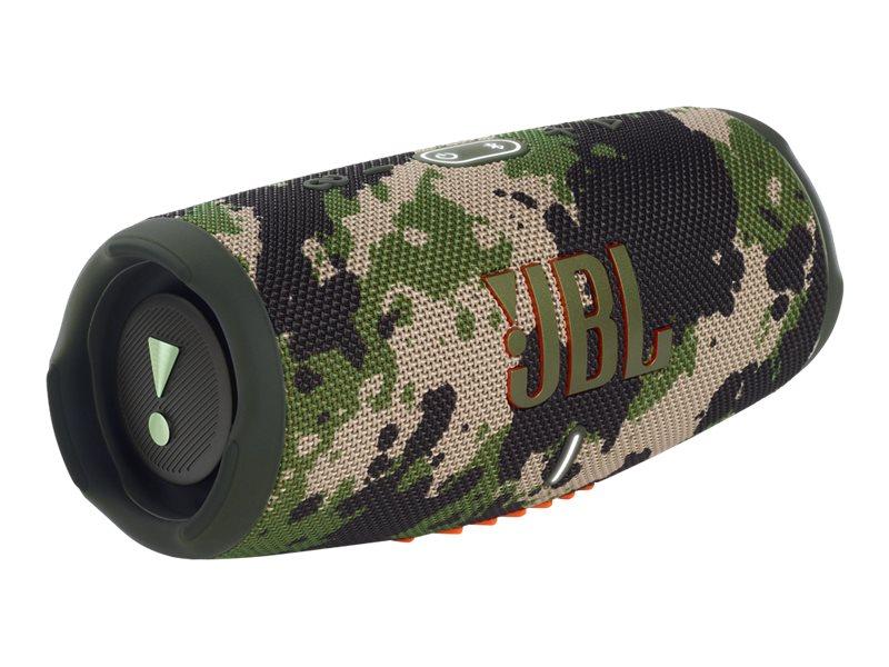JBL Charge 5 Bluetooth-højtaler beige, sort og grøn JBL Charge 5 Bluetooth-højtaler beige, sort og grøn